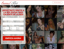 Tablet Screenshot of es.sensualflirt.com